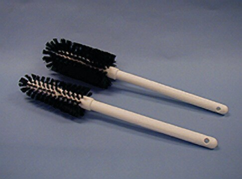 Laboratory brushes with PP handles Beaker, brush diam. × L 2 1/2&#160;in. × 6&#160;in.