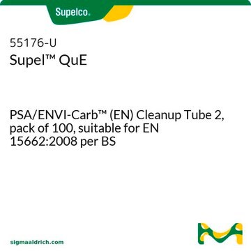 Supel&#8482; QuE PSA/ENVI-Carb&#8482; (EN) Cleanup Tube 2, pack of 100, suitable for EN 15662:2008 per BS