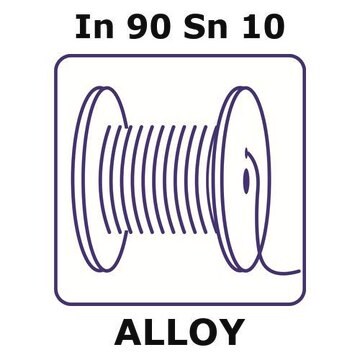 Indium-tin alloy, In90Sn10 sheet, 50 x 50mm, 3.0mm thickness