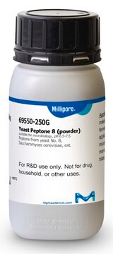 Yeast Peptone 8 (powder) suitable for microbiology, pH 6.5-7.5