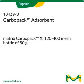 Carbopack&#8482; Adsorbent matrix Carbopack&#8482; X, 120-400&#160;mesh, bottle of 50&#160;g