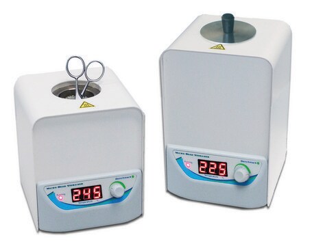 MicroBead Sterilizer with glass beads AC/DC input 230 V AC, UK plug