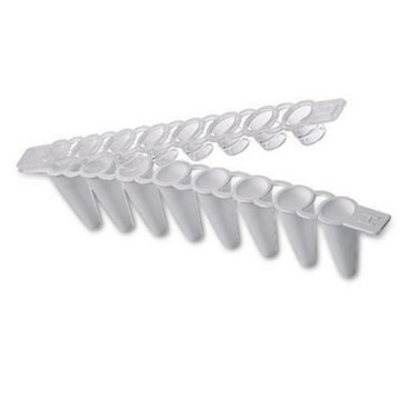 Eppendorf&#174; Masterclear cap strips and real-time PCR tube strips 10 x 12 strips