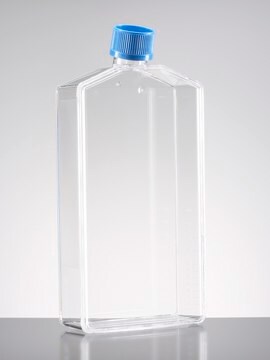 Corning&#174; Falcon&#174; Cell Culture Flask capacity 225&#160;mL, canted neck, graduated, 5 &#8209; 400&#160;mL, cap, blue plug seal