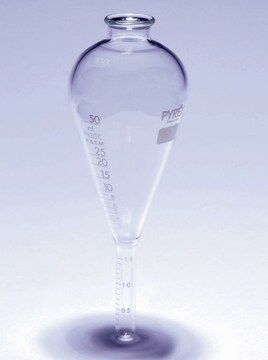 Pyrex&#174; Centrifuge tubes ASTM Certified, pear-shaped base, 100&#160;mL