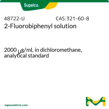 2-Fluorobiphenyl solution 2000&#160;&#956;g/mL in dichloromethane, analytical standard