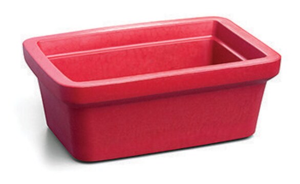 Corning&#174; Ice Pan, rectangular midi, capacity 4 L, red