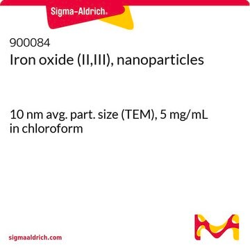 Iron oxide (II,III), nanoparticles 10&#160;nm avg. part. size (TEM), 5&#160;mg/mL in chloroform