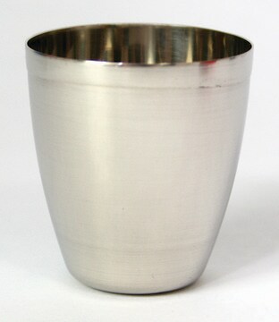 Platinum crucible, with reinforced rim capacity 10&#160;mL