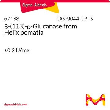 &#946;-(1→3)-D-グルカナーゼ from Helix pomatia &#8805;0.2&#160;U/mg