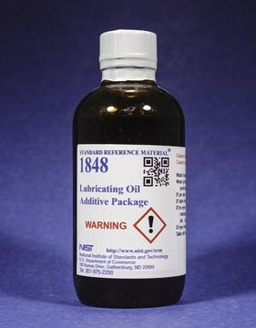 Lubricating oil additive package NIST&#174; SRM&#174; 1848