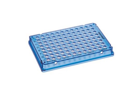 Eppendorf twin.tec&#174; PCR Plates 96 PCR clean, skirted, blue, pkg of 25&#160;ea