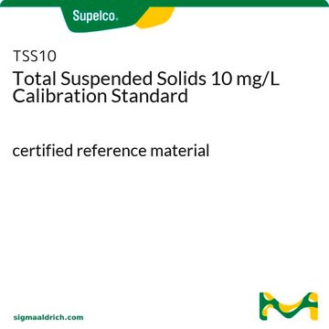 Total Suspended Solids 10 mg/L Calibration Standard certified reference material