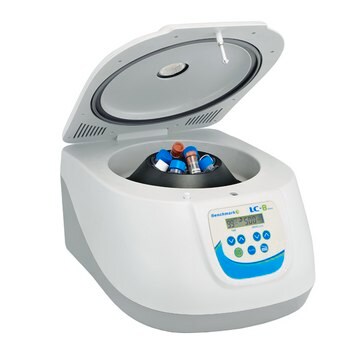 Benchmark LC-8 3500 Centrifuge with 8 x 15ml rotor speed 400-3,500 rpm, AC/DC input 230 V, EuroPlug