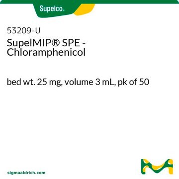 SupelMIP&#174; SPE - Chloramphenicol bed wt. 25&#160;mg, volume 3&#160;mL, pk of 50