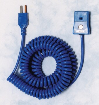 J-KEM&#174; thermocouple extension cable For thermocouple K, single-element