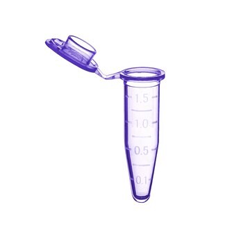 MTC&#8482; Bio SureSeal S&#8482; Microcentrifuge Tube capacity 1.5&#160;mL, sterile, purple, pack of 500&#160;ea