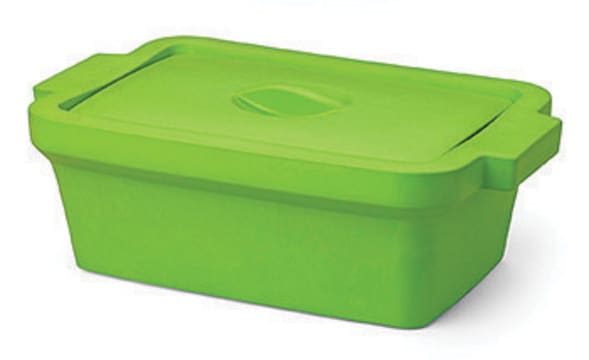 Corning&#174; Ice Pan, rectangular with lid midi, capacity 4L, lime green