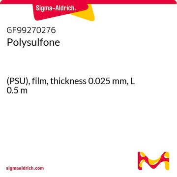 Polysulfone (PSU), film, thickness 0.025&#160;mm, L 0.5&#160;m