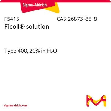 Ficoll&#174; solution Type 400, 20% in H2O