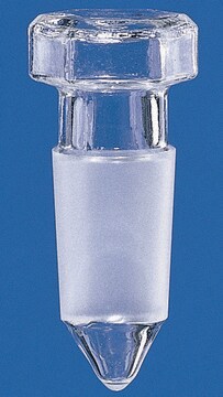 BRAND&#174; BISTABIL&#174; ground glass stopper, conical joint joint: ST/NS 34/35