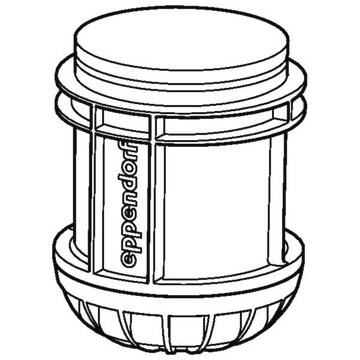 Adapter for Eppendorf&#174; S-4x400 Rotor for 250 mL bottle, pkg of 2&#160;ea