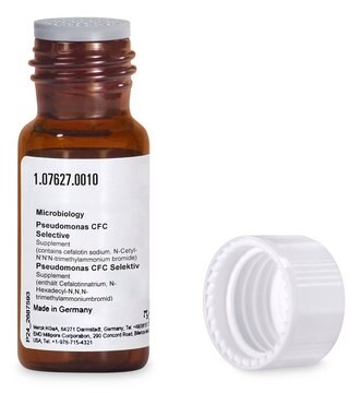 Pseudomonas CFC Selective Supplement for Pseudomonas spp., pkg of 10&#160;vials, for the preparation of Pseudomonas CFC Selective Agar