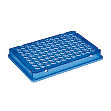 Eppendorf twin.tec&#174; PCR Plates 96 skirted, size 150&#160;&#956;L, blue, pkg of 25&#160;ea