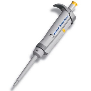 Eppendorf Research&#174; plus Pipette, fixed volume single-channel, volume 25&#160;&#956;L, yellow