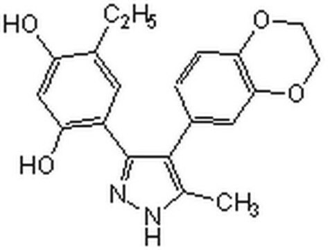 HSP90 Inhibitor, CCT018159 The HSP90 Inhibitor, CCT018159, also referenced under CAS 171009-07-7, controls the biological activity of HSP90.