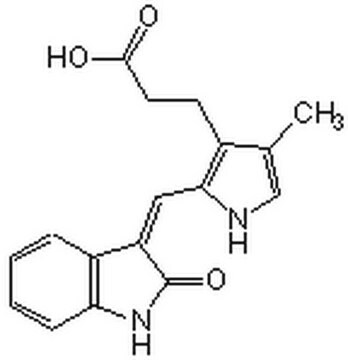 SU5402 InSolution, &#8805;95%, Inhibits the tyrosine kinase activity of FGFR1