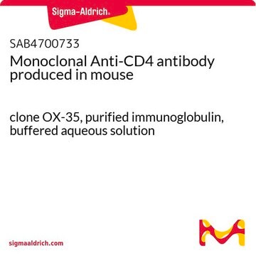 Monoclonal Anti-CD4 antibody produced in mouse clone OX-35, purified immunoglobulin, buffered aqueous solution