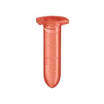 Eppendorf&#174; Safe-Lock micro test tubes capacity 2.0&#160;mL, red, pkg of 500&#160;ea