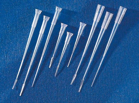 Corning&#174; gel-loading pipet tips 1-200&#956;L round 0.5mm thick gel-loading pipet tips, natural, non-sterile, 200 tips/rack, 2 racks/case, 400 tips/case