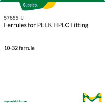 Ferrules for PEEK HPLC Fitting 10-32 ferrule