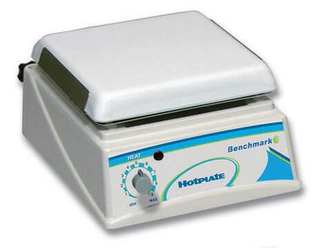 Benchmark Hotplate W × L 7.5&#160;in. × 7.5&#160;in., AC/DC input 230 V AC, EuroPlug