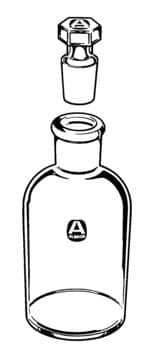 Aldrich&#174; reagent bottle capacity 60&#160;mL, joint: ST/NS 14/20, amber bottle