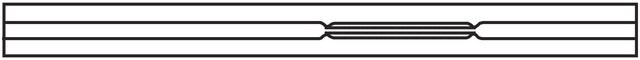 Inlet Liner, Split/Splitless Type, Straight Fast FocusLiner&#8482; Design (wool packed) pkg of 25&#160;ea