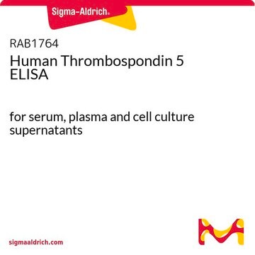 Human Thrombospondin 5 ELISA for serum, plasma and cell culture supernatants