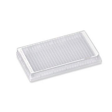 Eppendorf&#174; Protein LoBind Microplate 384/V-PP PCR clean, V-bottom clear wells, white border, pack of 240&#160;ea (10 bags × 24 plates)