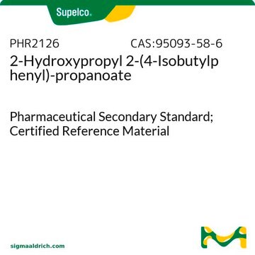 2-Hydroxypropyl 2-(4-Isobutylphenyl)-propanoate Pharmaceutical Secondary Standard; Certified Reference Material