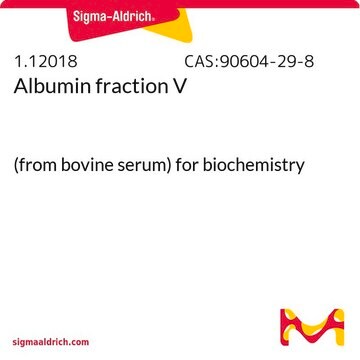 Albumin fraction V (from bovine serum) for biochemistry