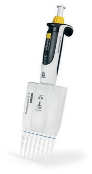 BRAND&#174; Transferpette&#174; S Multichannel Pipette capacity (0.5-10&#160;&#956;L), 12-channel, adjustable volume, M12-10, DE-M