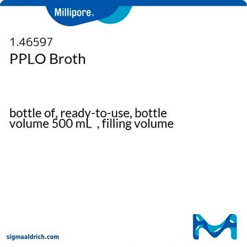 PPLO Broth bottle of, ready-to-use, bottle volume 500&#160;mL , filling volume