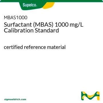 界面活性剤 (MBAS) 1000 mg/L校正標準液 certified reference material