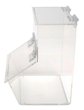 1-Place Compartment Dispensing Bin clear (bin)