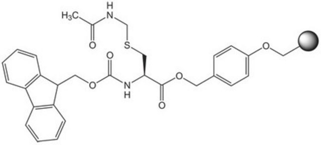 Fmoc-Cys(Acm)-Wang resin (100-200 mesh) Novabiochem&#174;