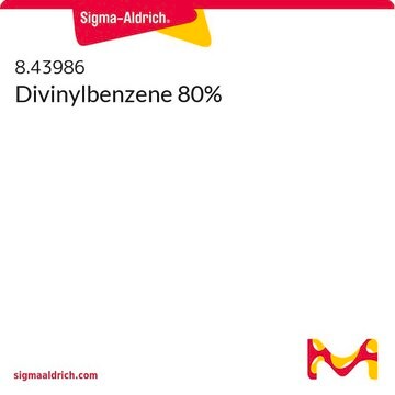 Divinylbenzene 80% (stabilised with 4-tert-Butylpyrocatechol) for synthesis