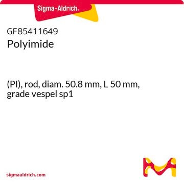 Polyimide (PI), rod, diam. 50.8&#160;mm, L 50&#160;mm, grade vespel sp1