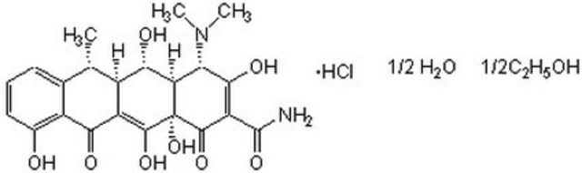 Doxycycline, Hyclate A commonly-used broad-spectrum antibiotic.